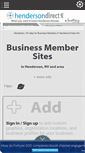 Mobile Screenshot of members.hendersondirect.info